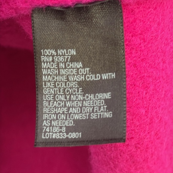 Worthington Pink Cowl Neck Sweater with Relaxed Fit - Picture 6 of 6